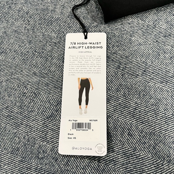 alo 7/8 high waist airlift legging | size xs - Picture 2 of 4